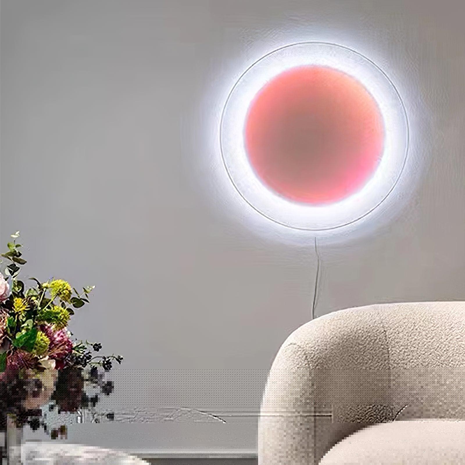 Modern Simple Plug-In Round Wall Lamp K867