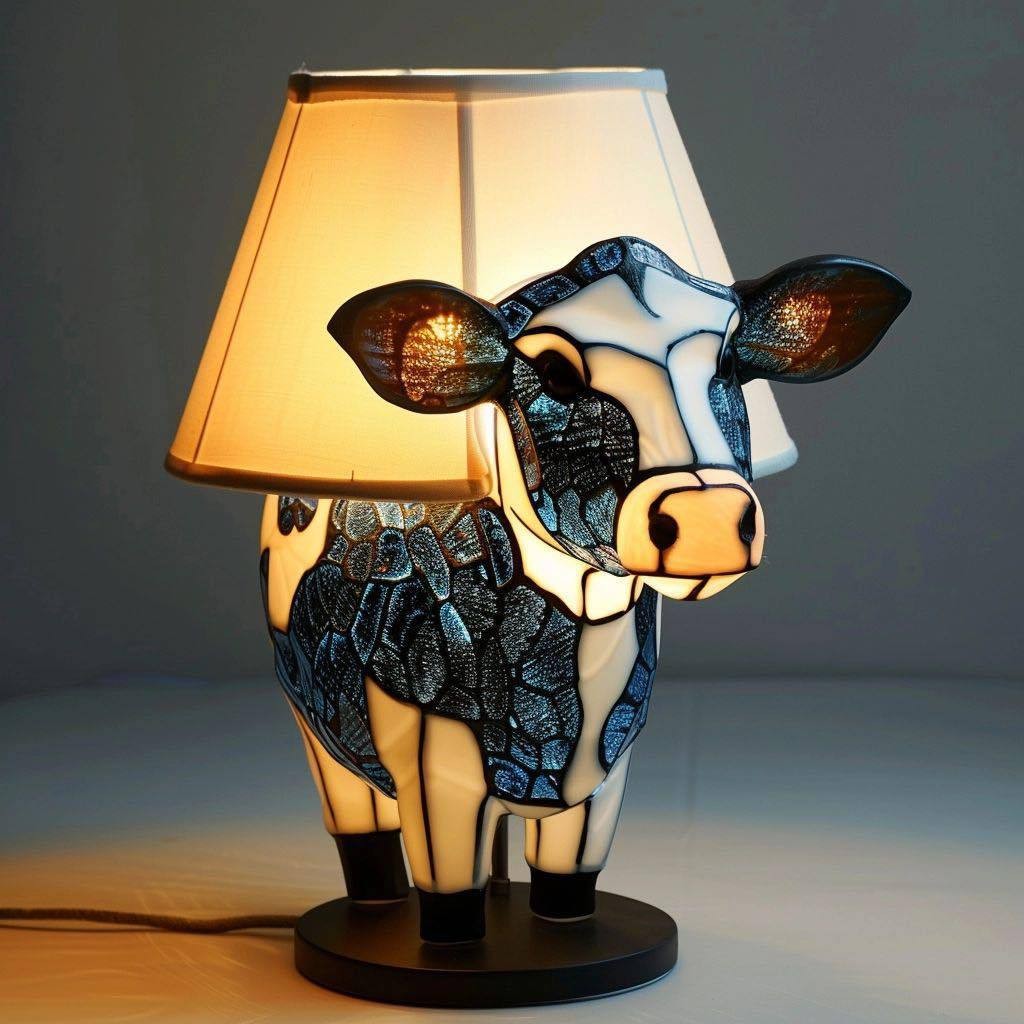 Magical Animal Statue Resin Table Lamp K482