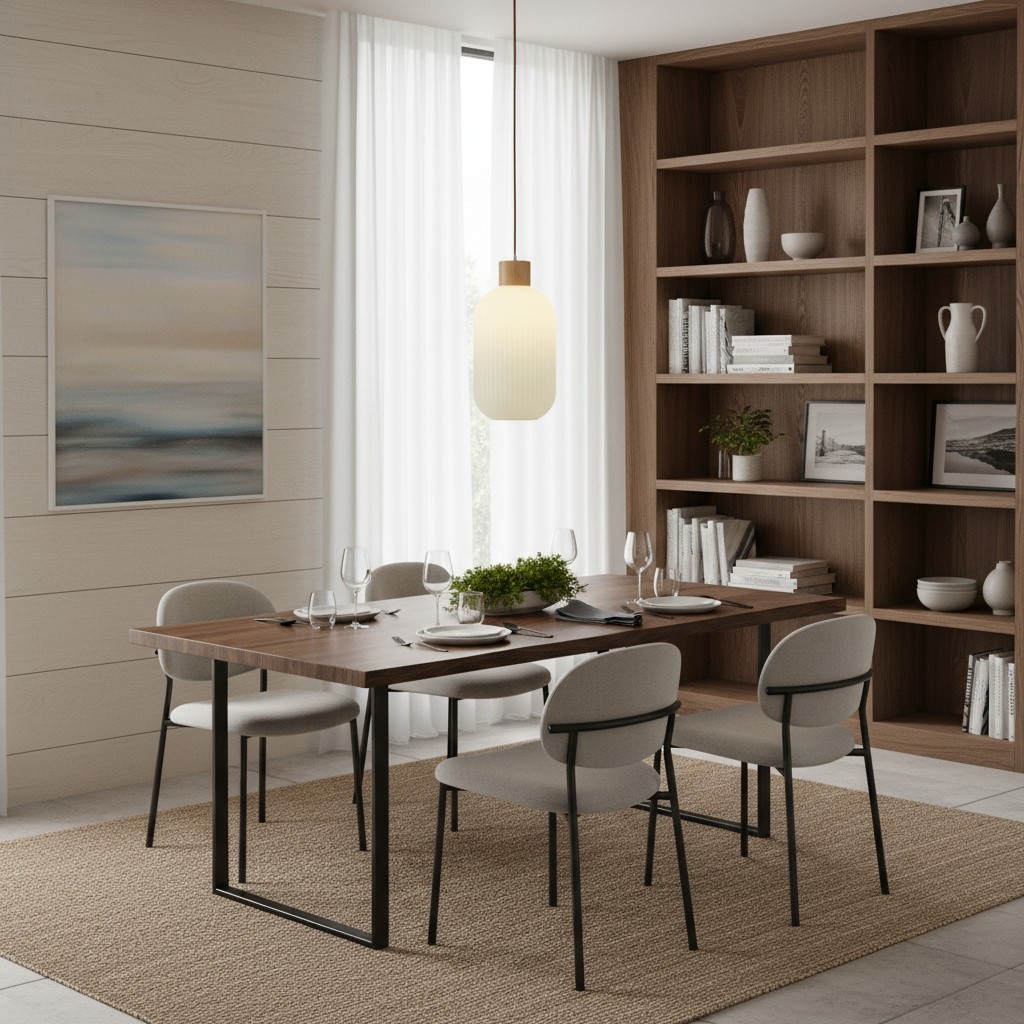 Opalyn Minimalist Opal Glass Pendant Light - Elegant Stripe Pendant Lamp for Modern Interiors K2246