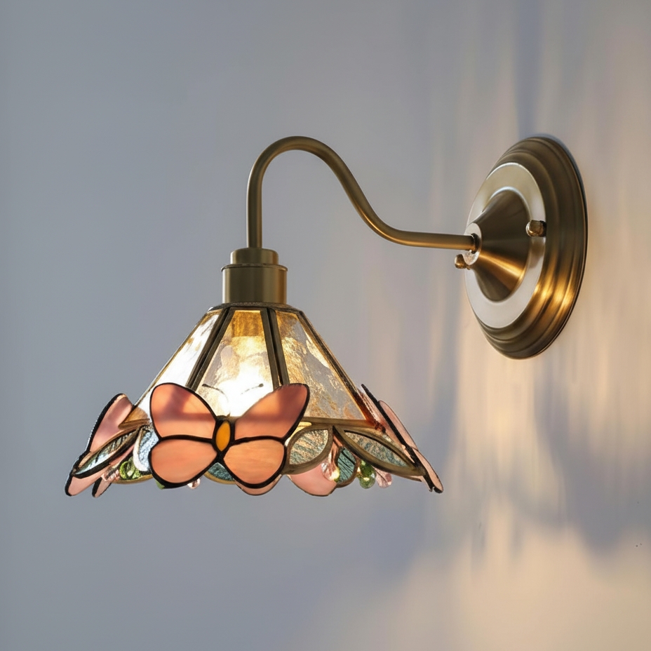 Butterfly Jewel Wall Lamp D240