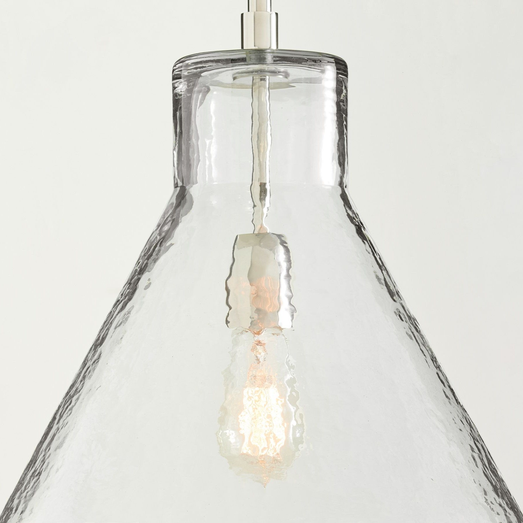 Glavira Modern Glass Pendant Light - Stylish Hanging Lamp for Dining Room K1313