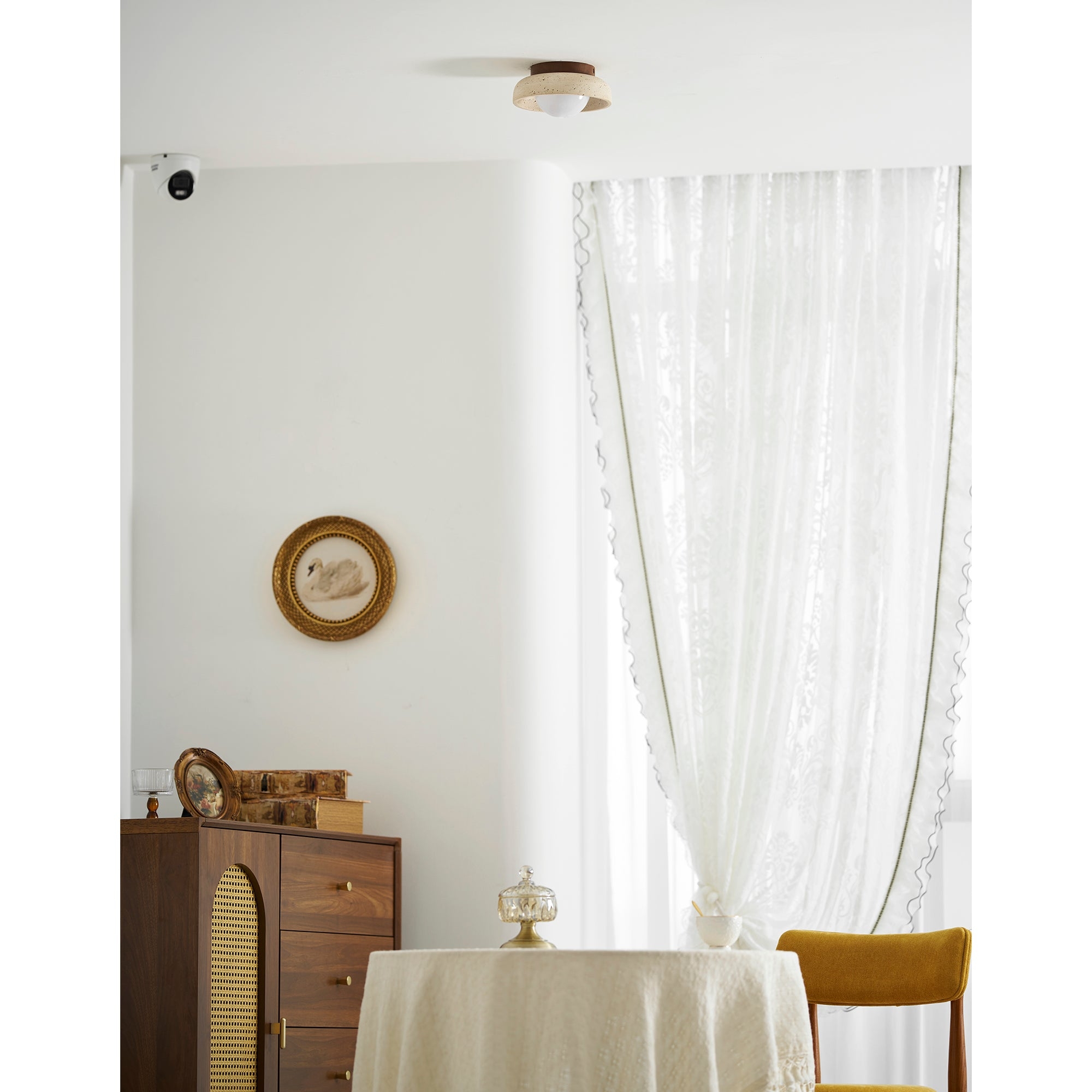 Piedra Travertine Ceiling Lamp D682