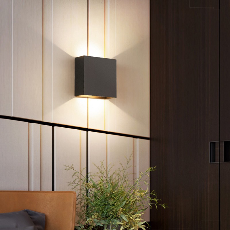Modern Cube LED Indoor Wall Sconce Light