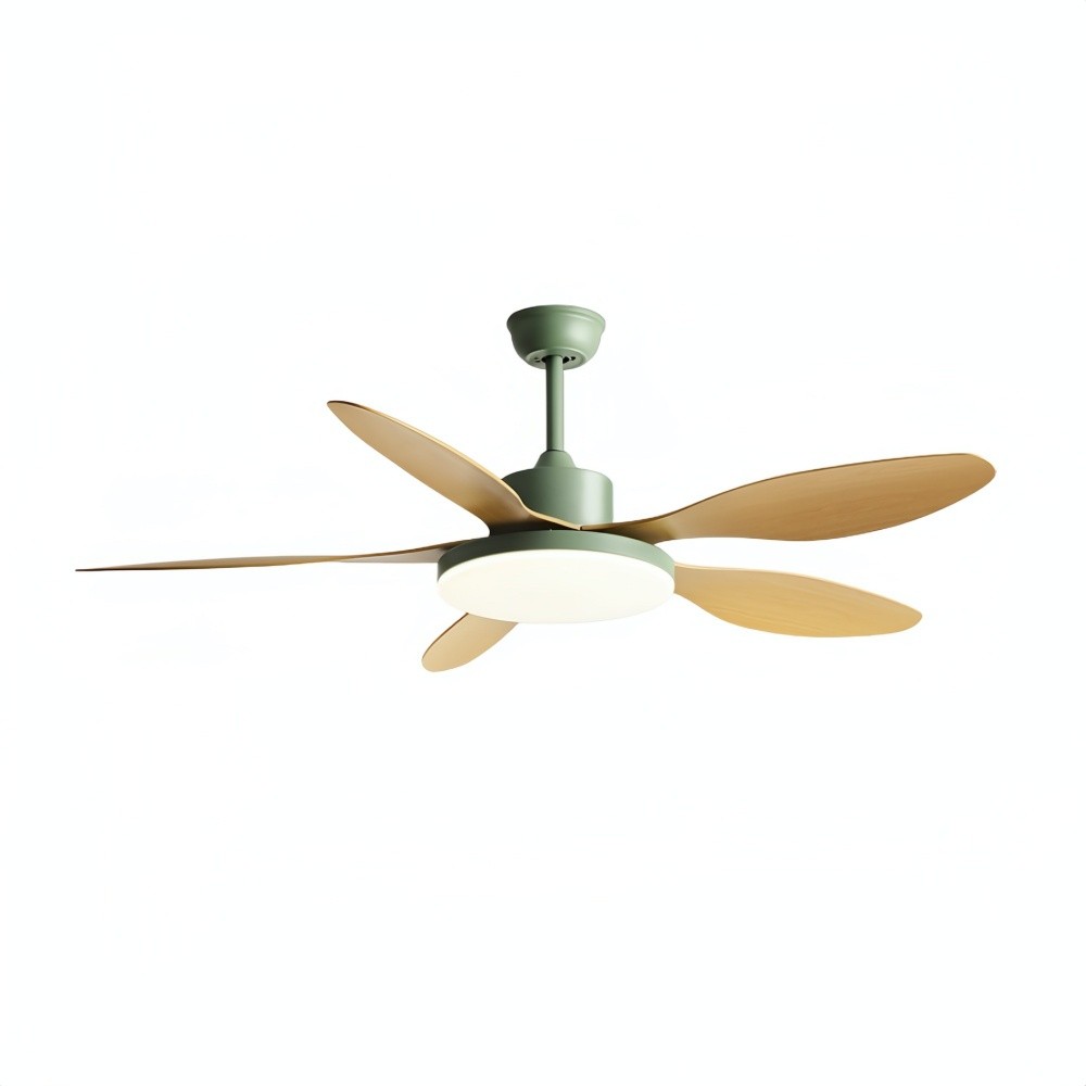 Scandinavian Led 5 Blade Ceiling Fan Light K1116
