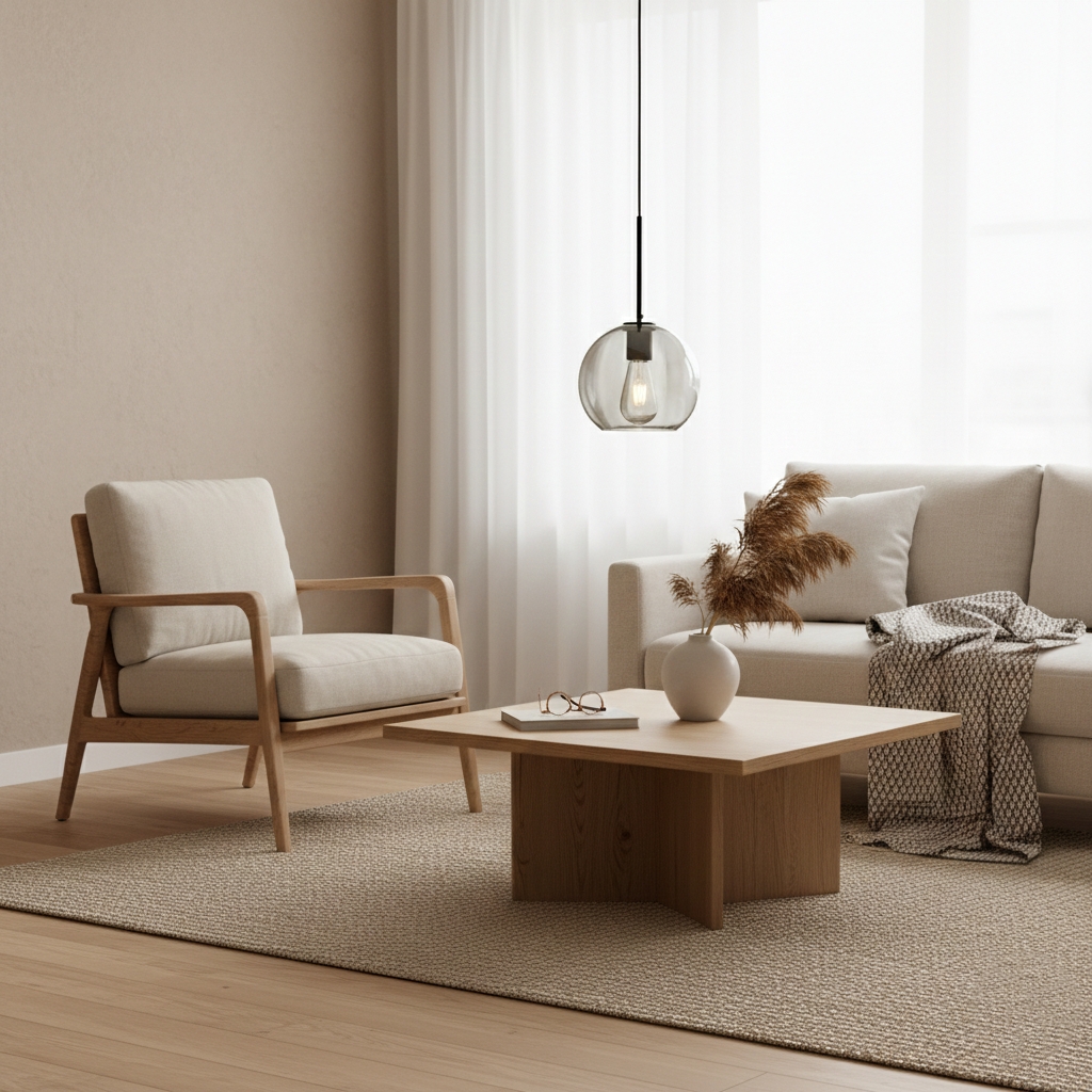Solara Nordic Spherical Glass Pendant Light D943