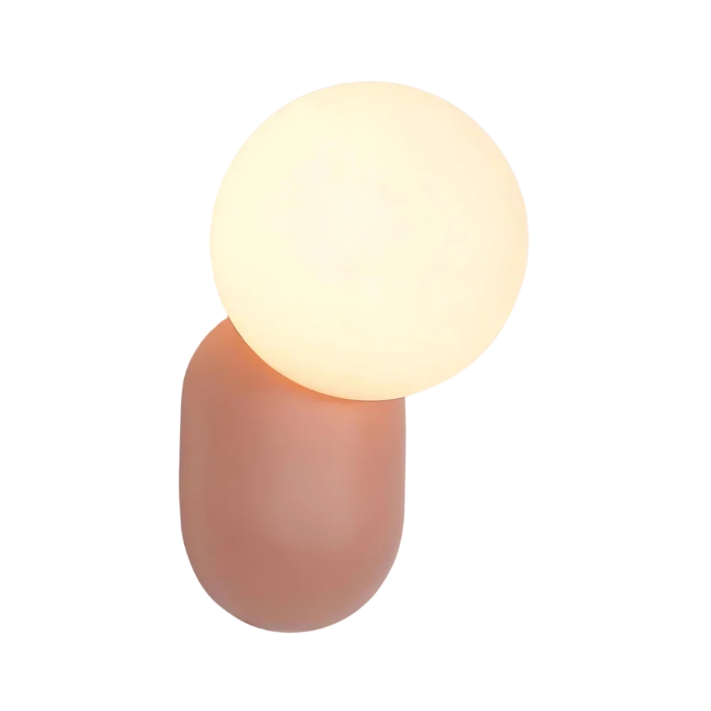 Luma Nordic Glass Orb Wall Light D784