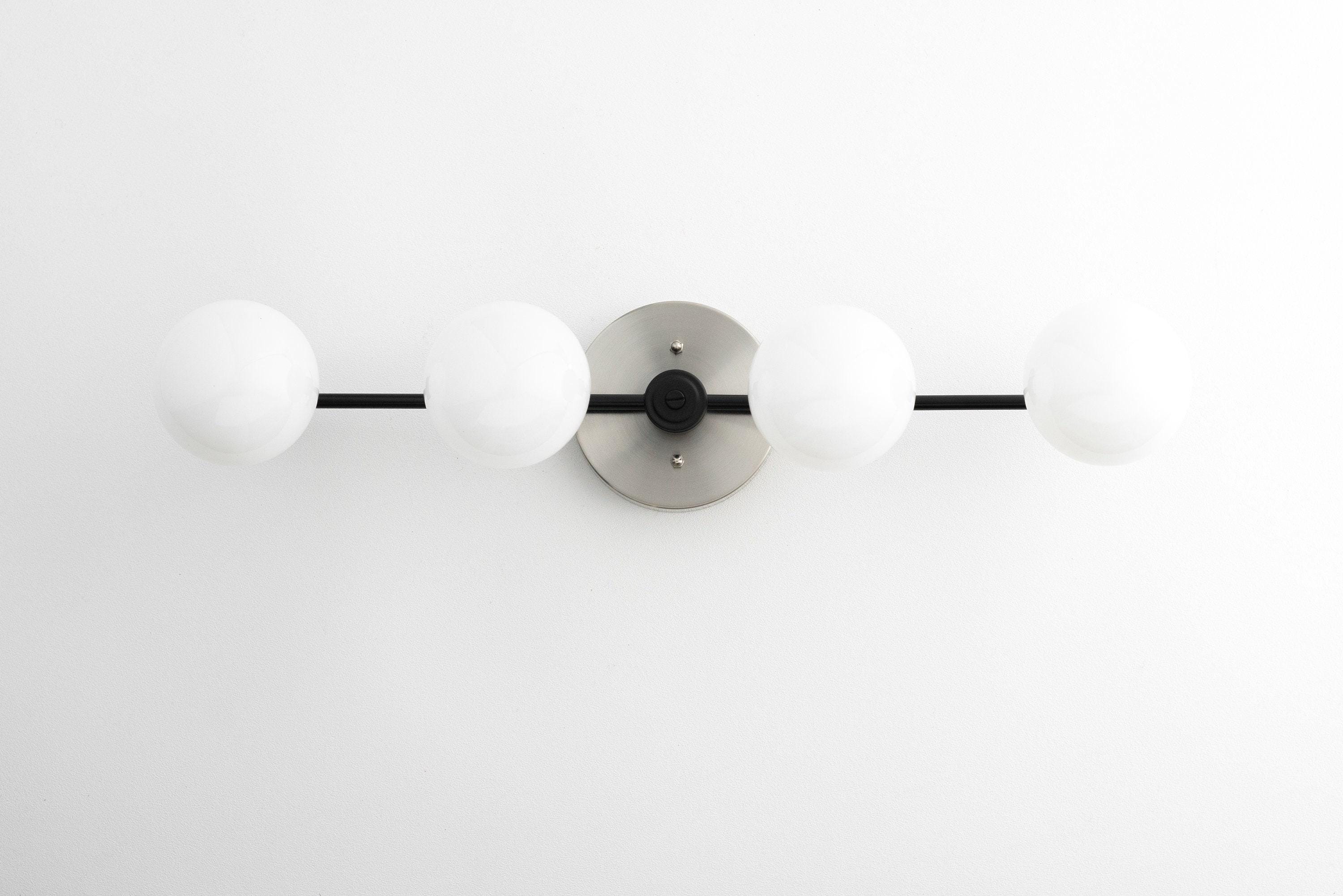 Glorica Glass Long Vanity Light - Modern Minimalist Wall Sconce Design K1452