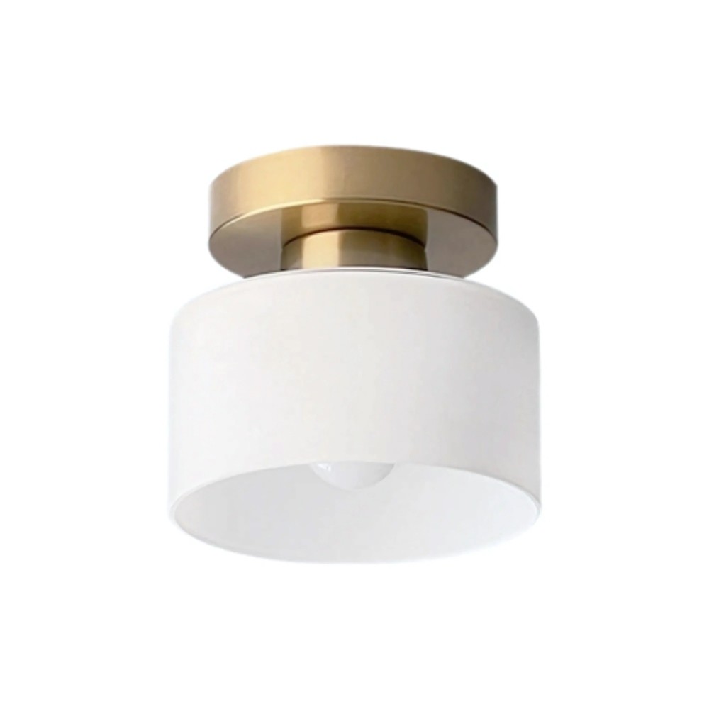Morandi Cylinder Ceiling Light - Minimalist Flush Mount for Indoor Spaces K893