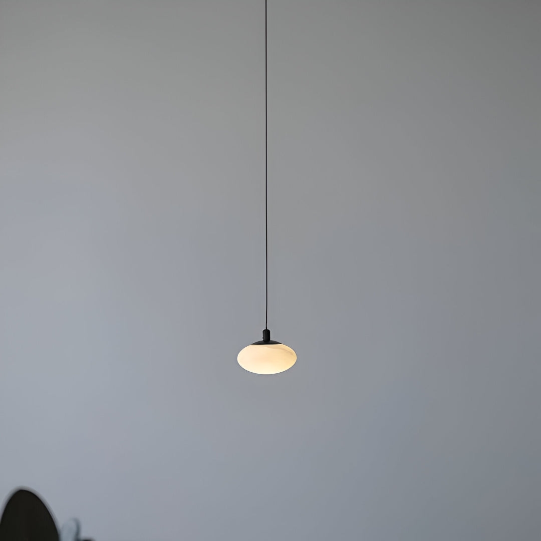 Alabaster Mini Marble Mushroom Pendant Light D937