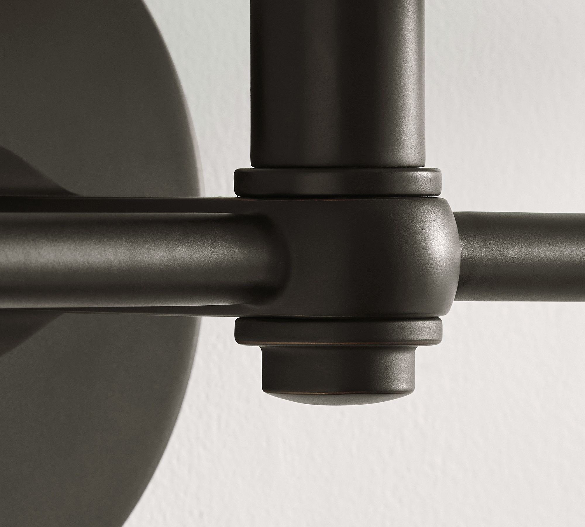 Roven Sculptural Wall Sconce - Modern Industrial Single or Triple Vanity Light for Bathroom & Hallway K1562