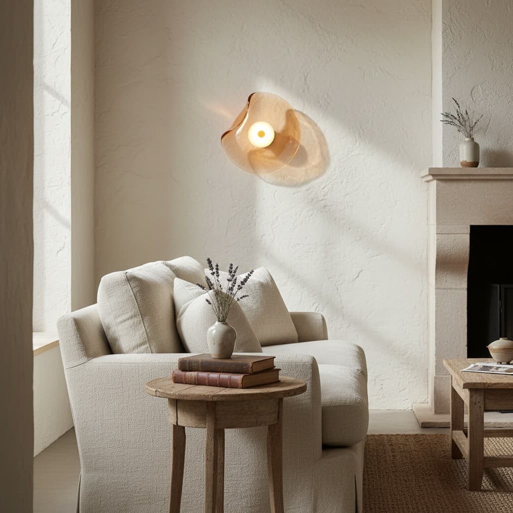 Lunacrest Celestial Flow Artistic Modern Wall Lamp for Hallway and Bedroom K2161