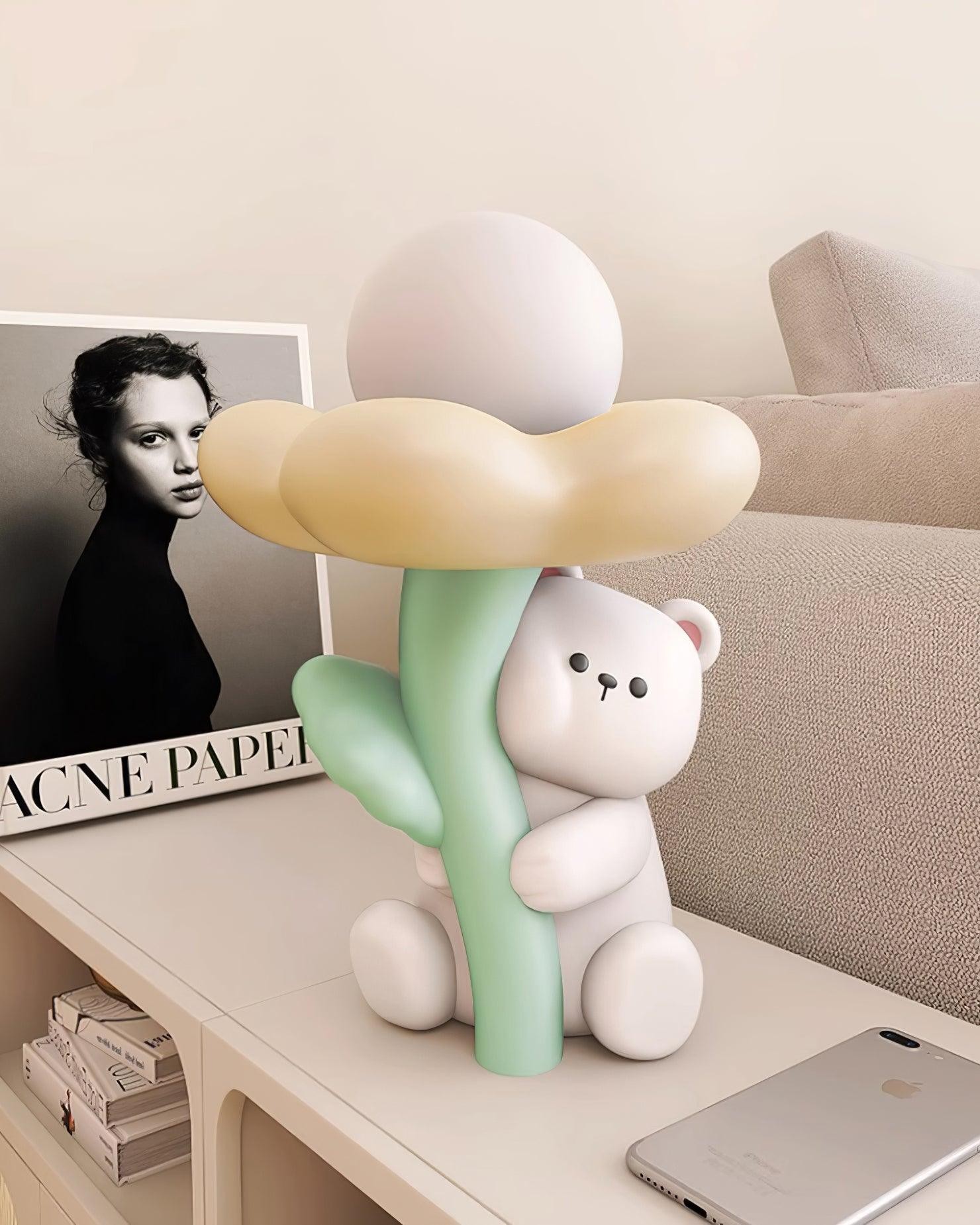 Cute Bear Resin Table Lamp K829