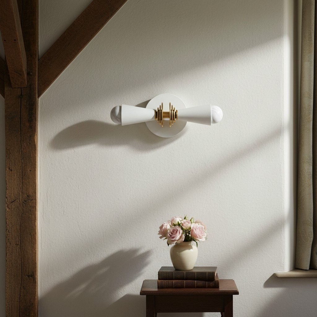 Pyralis Cone Art Deco Wall Light - Multi-Directional Sconce for Vanity or Wall K1485