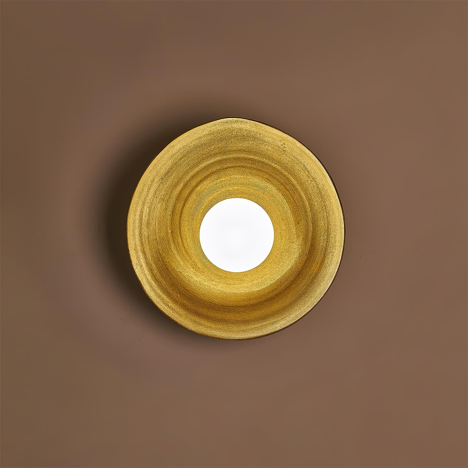 Retro Irregular Round Wall Lamp K649