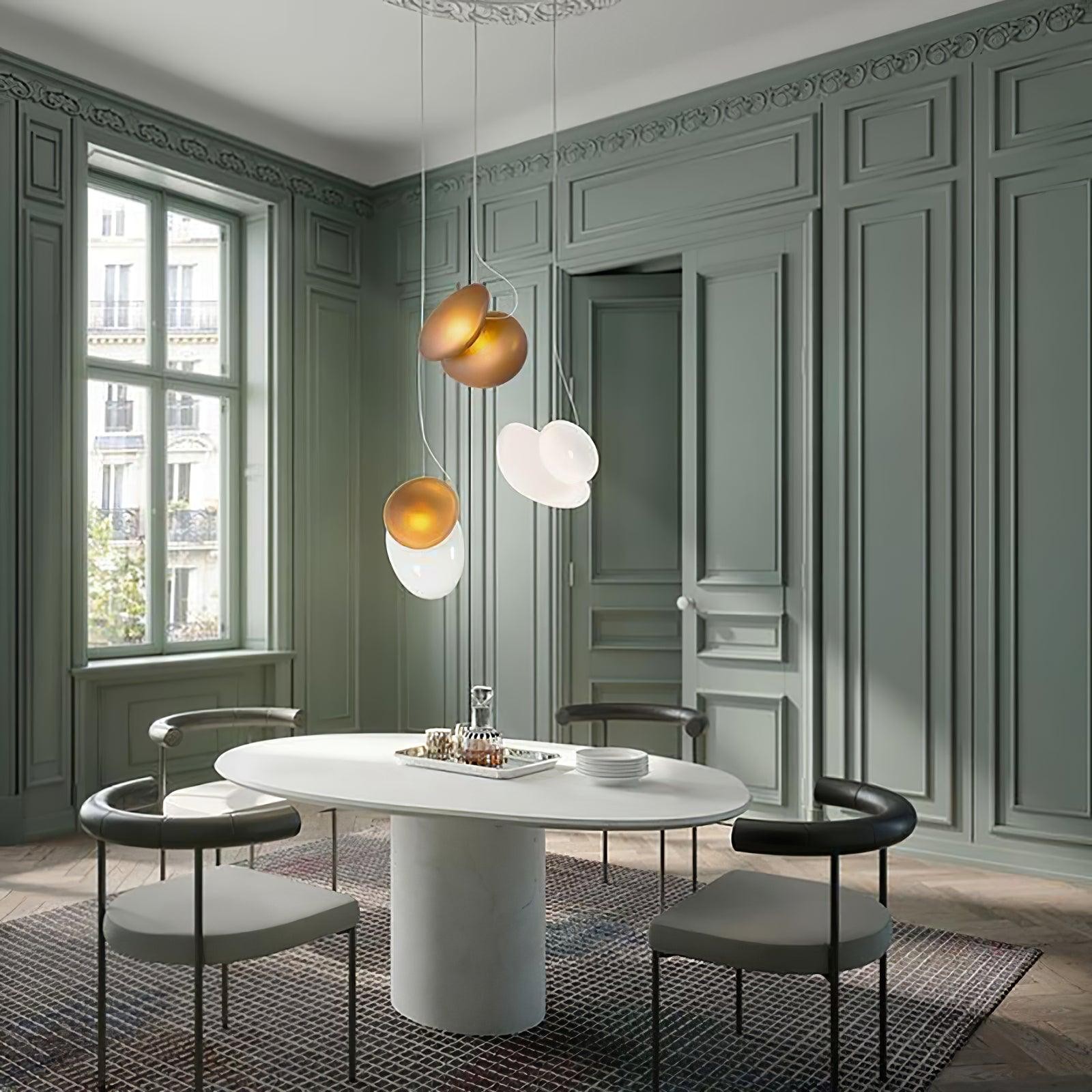 Translucent Frosted Glass Pendant Light K725