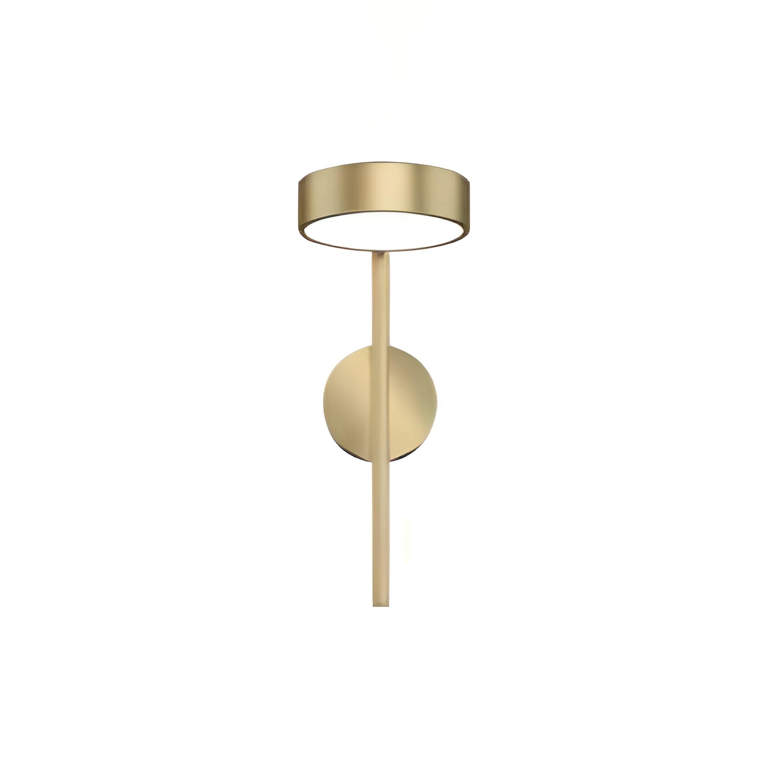 Italian Simple Round Metal Wall Lamp K364
