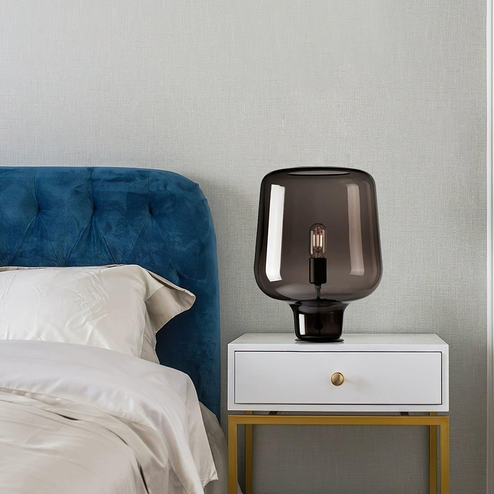 Glass Dome Table Lamp K694