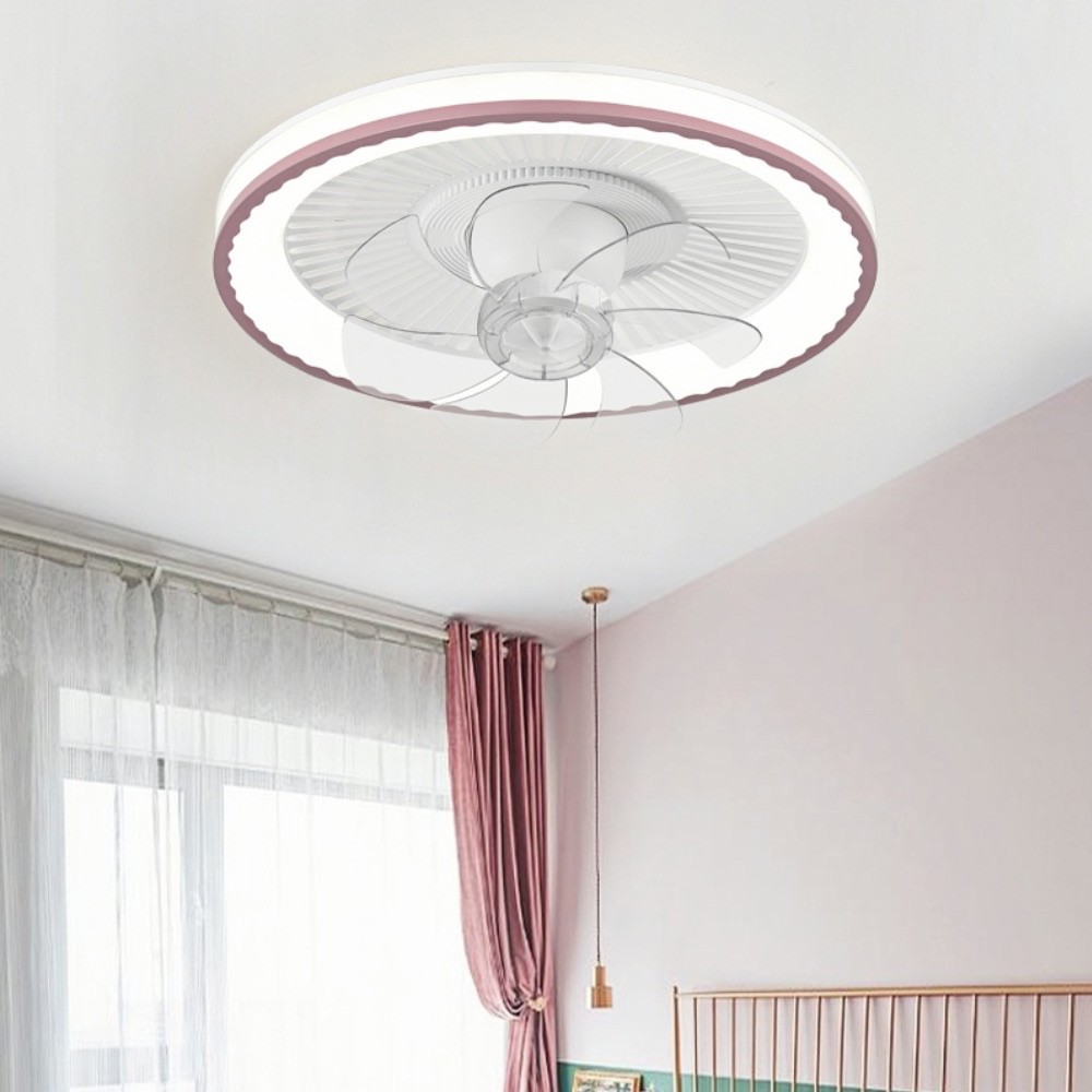 Modern Quiet Ceiling Fan With Light For Bedroom K1100
