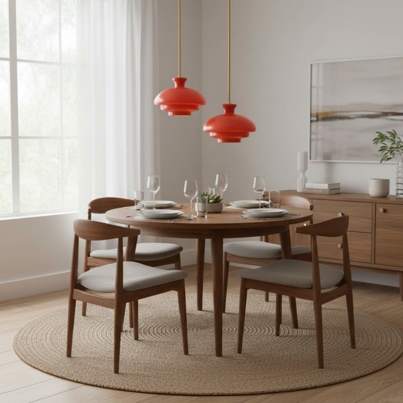 HaloVita Elegant Glass Pendant Fixture with Metal Details for Stylish Homes K2152