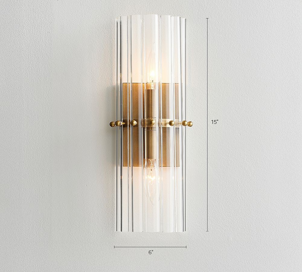 Lumora Elegant Crystal Wall Sconce - Modern Luxury Style Lamp for Hallway and Bedroom K1357