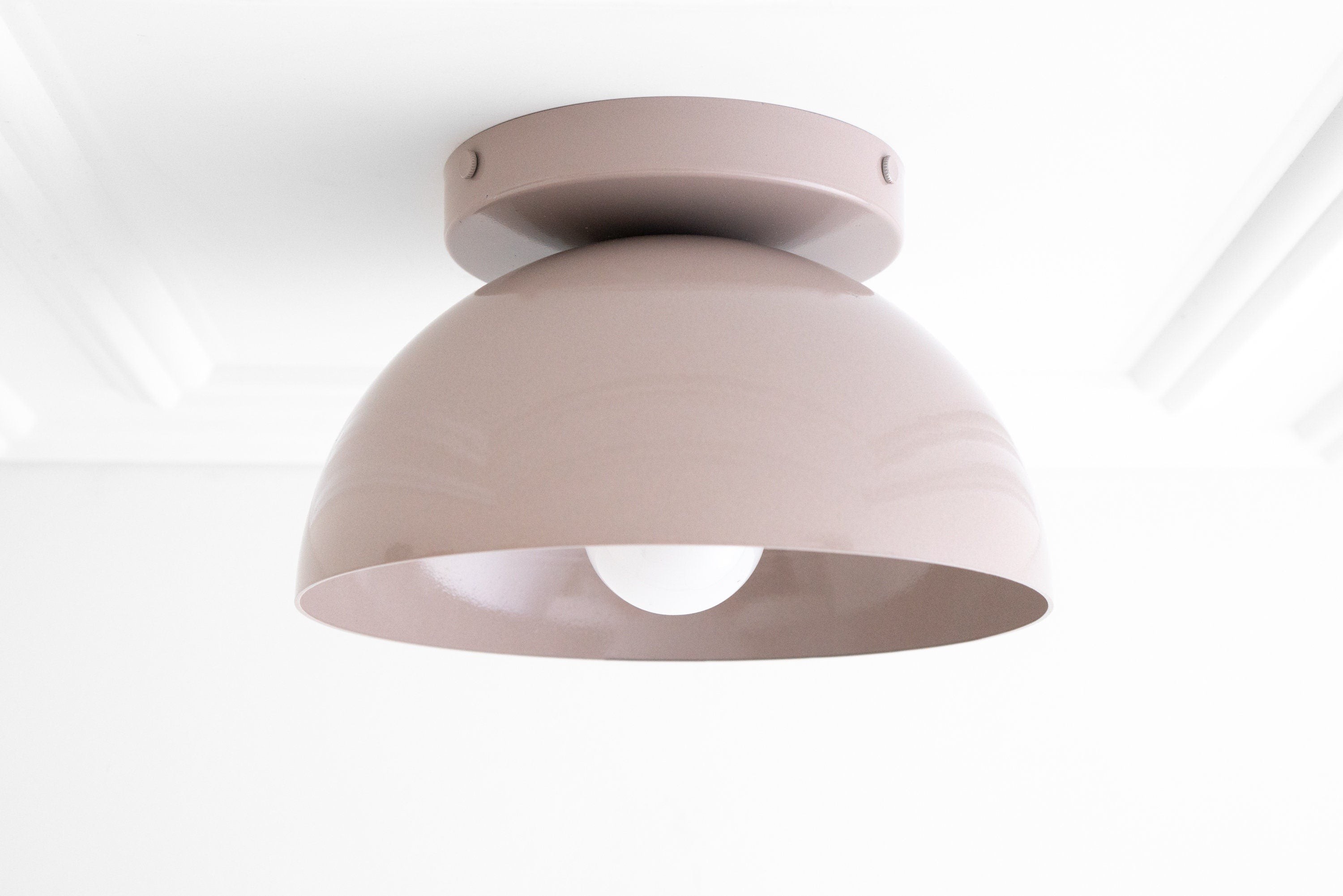 Metio Dome Ceiling Light - Modern Minimalist Flush Mount Light K1151