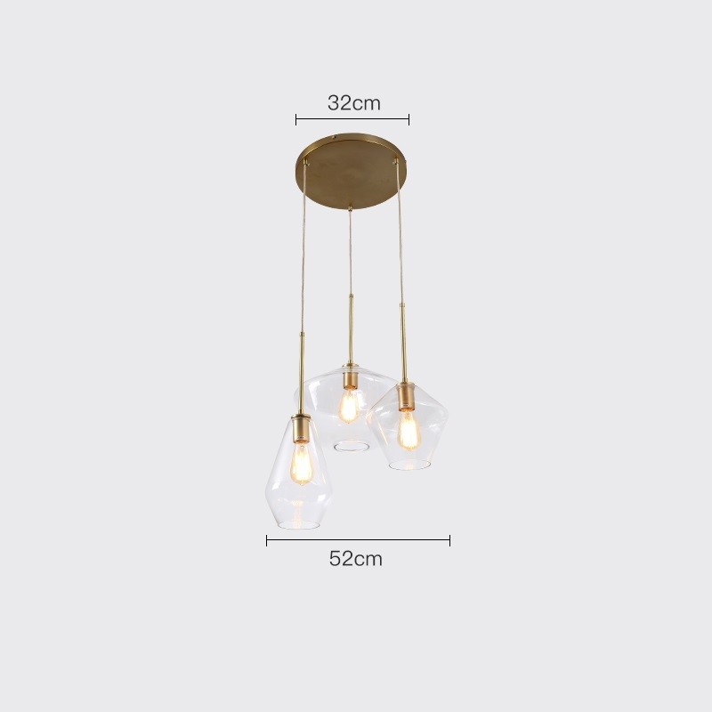 Modern Simple Glass Pendant