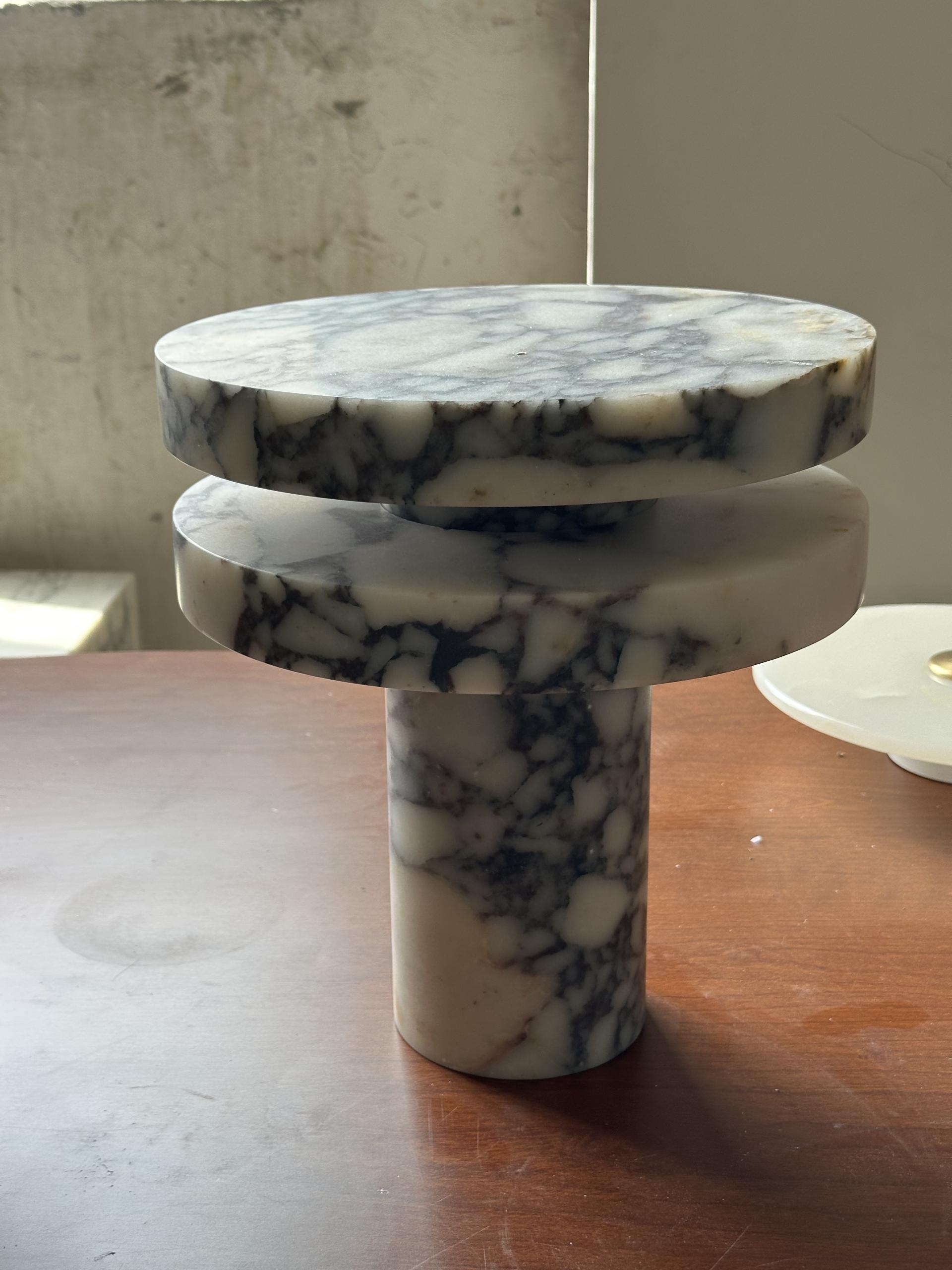 Pillar Marble Table Lamp D567