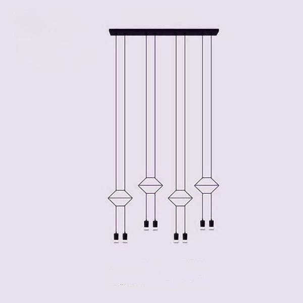 Wireflow Chandelier