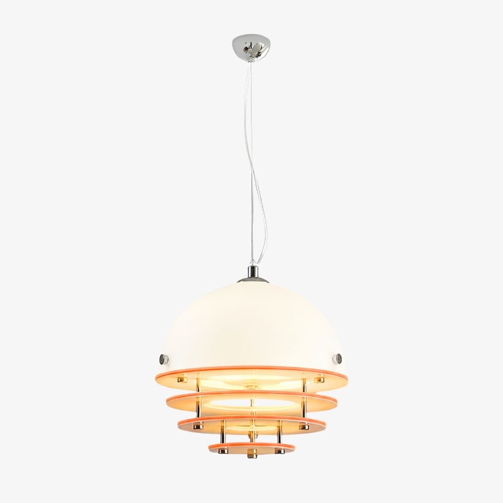 Afterglow Layered Acrylic Bauhaus Sunset Pendant Light - Ambient Pendant Light for Living Area K889