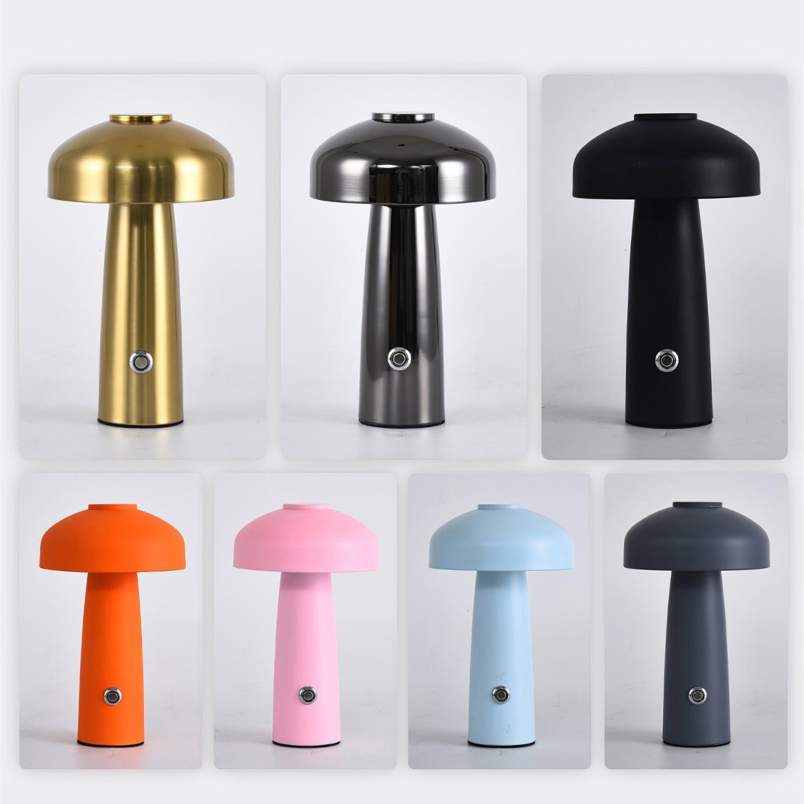 Mushroom Built-in Battery Table Lamp K451