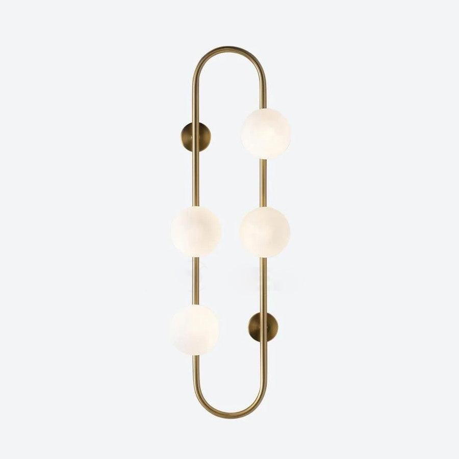 Nordic Modern Geometric Glass Globe Wall Lamp K283
