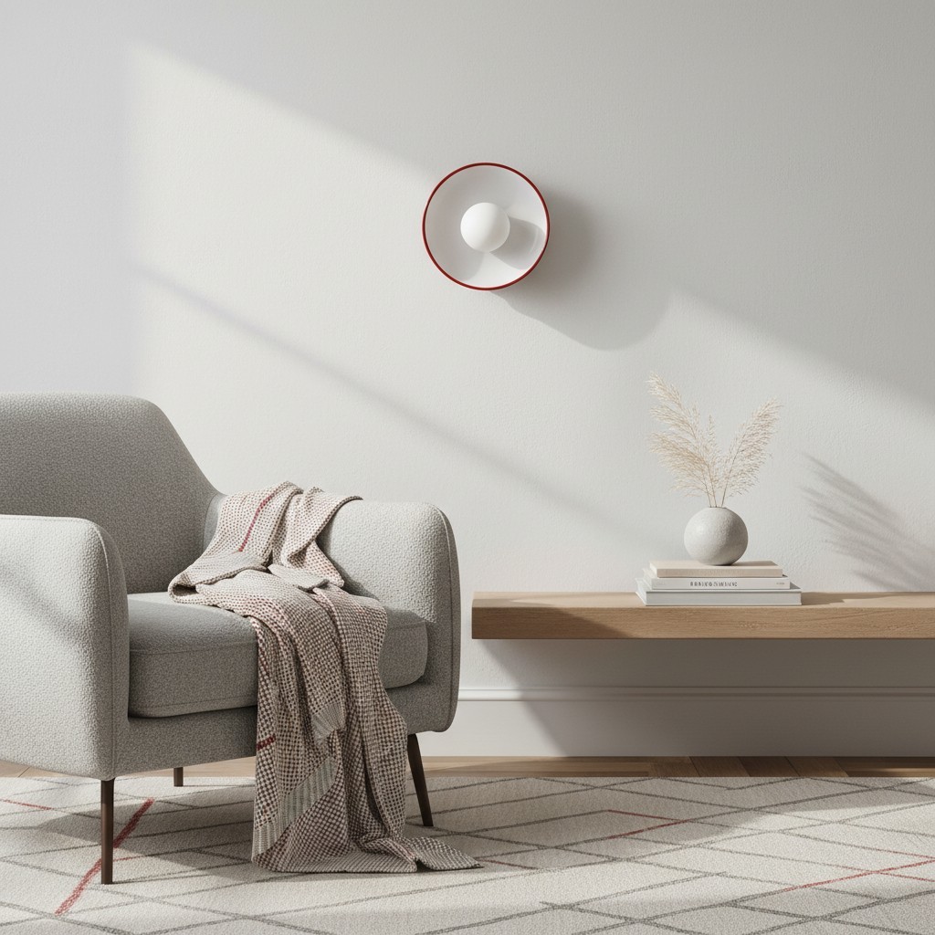 Kalo Modern Minimalist Glass Orb Ceiling Light Wall Light - Decorative Lighting for Bedroom K942