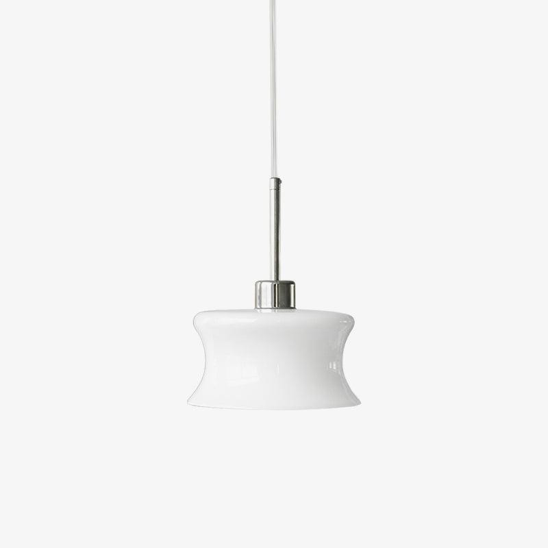 French Vintage Glass Window Pendant Lamp K232