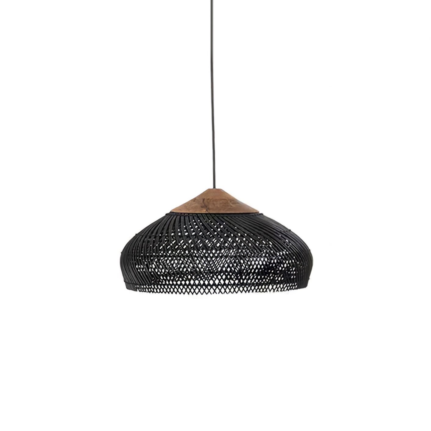 Harp Braided Rattan Pendant Lamp K1175