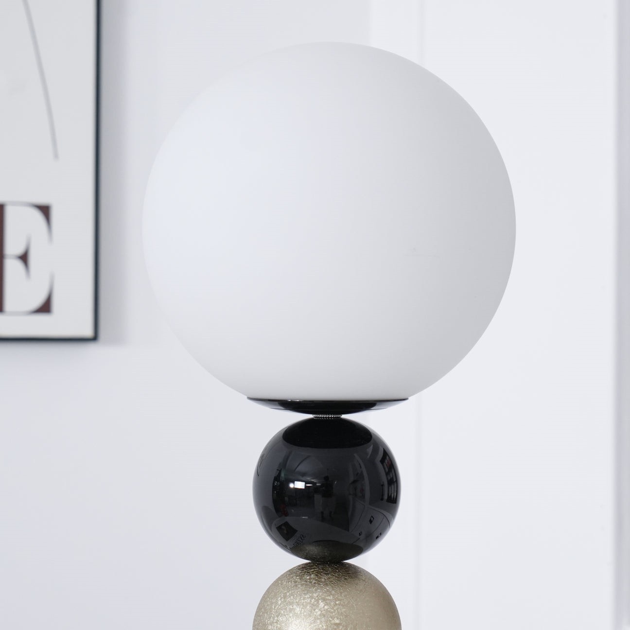 Coloful Stacked Round Ball Table Lamp K175