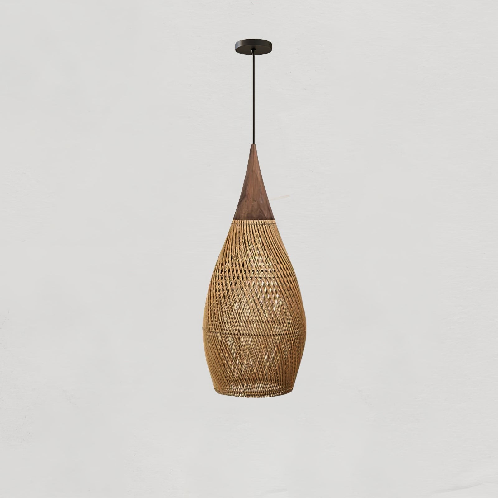 Harp Braided Rattan Pendant Lamp K1175