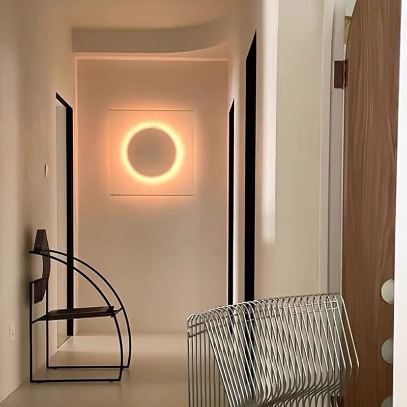 Modern Simple Plug-In Round Wall Lamp K867