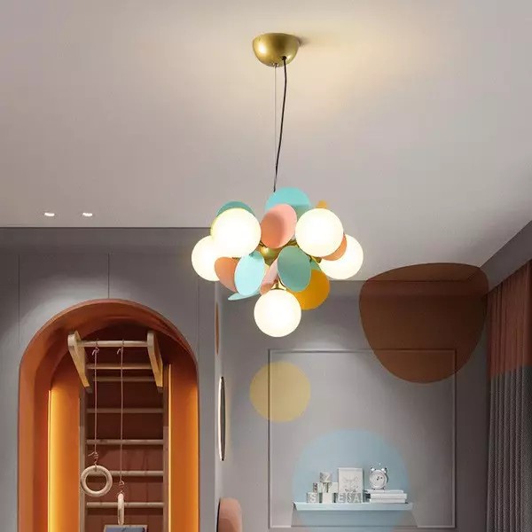 Flower Branch Magic Beans Chandelier