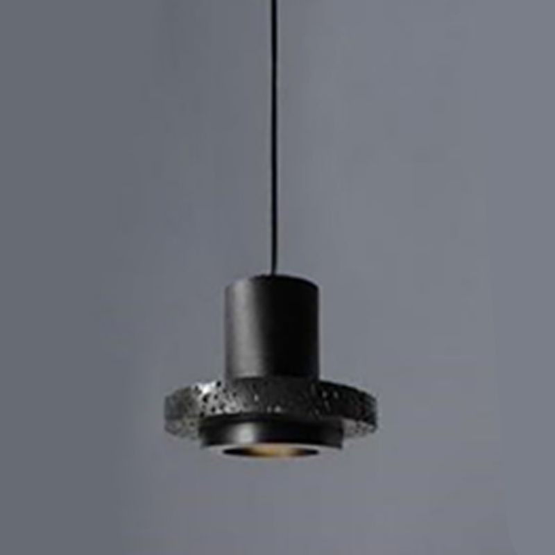 Retro Black Hole Stone Pendant Lamp K887