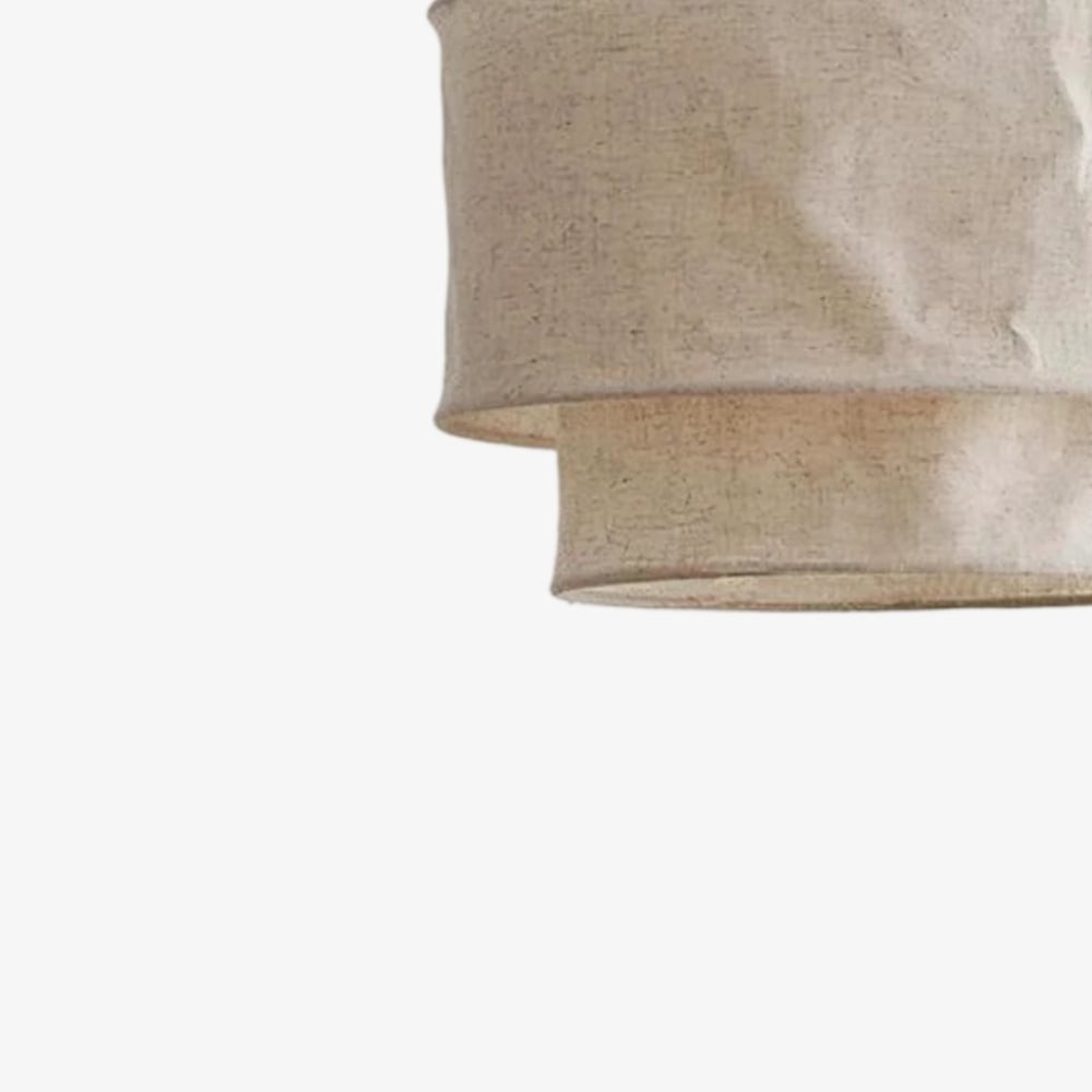 Aeroloom Crumpled Fabric Pendant Lamp - Minimalist Style Lighting for Bedroom and Living K2102
