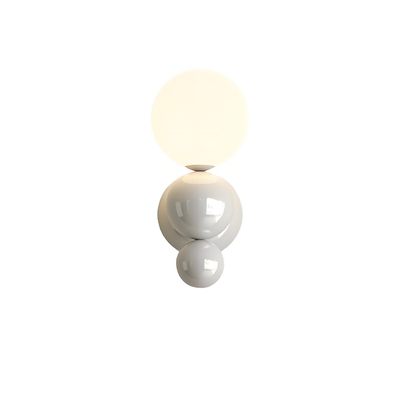Cream Style Globe Bubble Wall Sconce K130