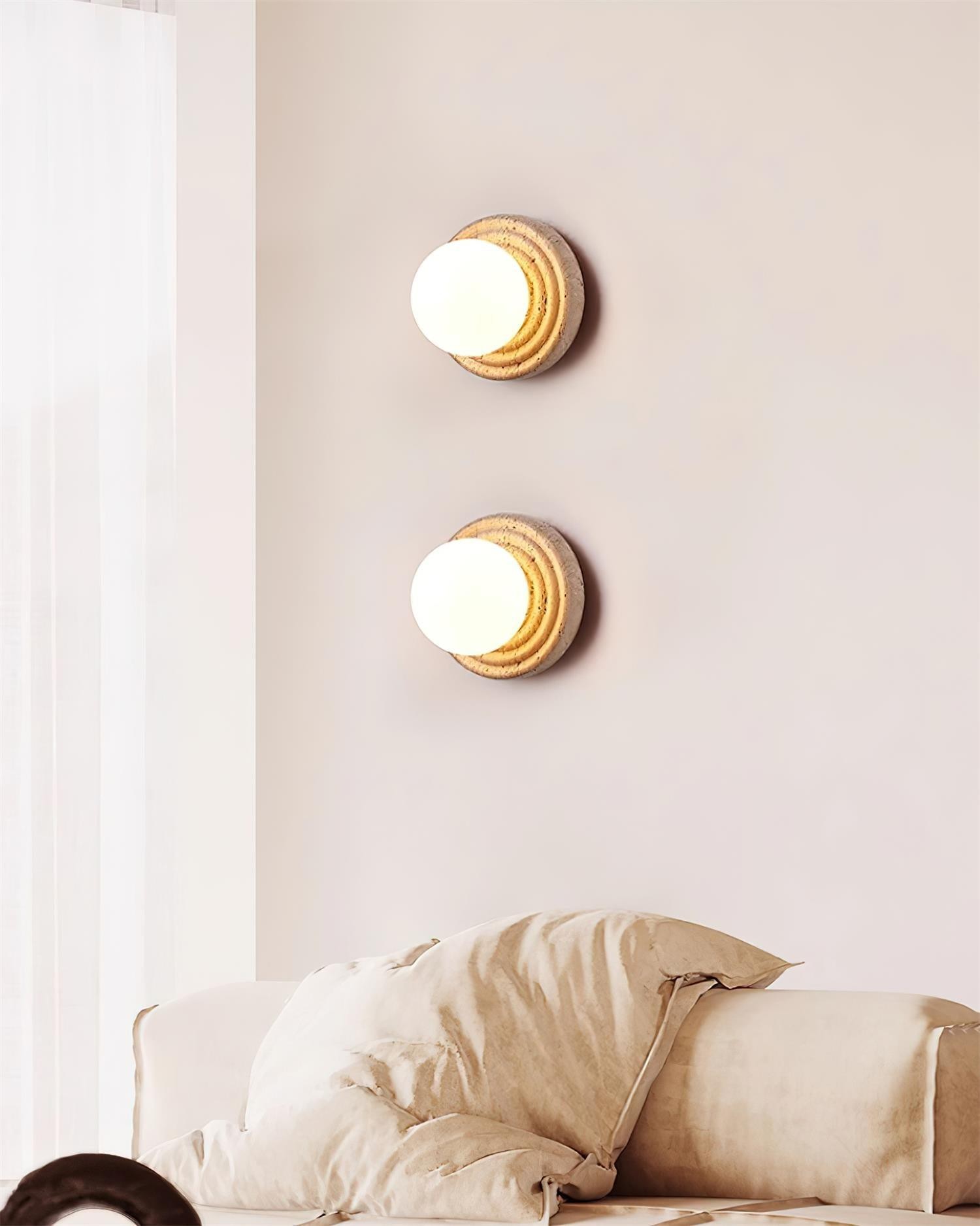 Modern Minimalist Round Wall Lamp K342