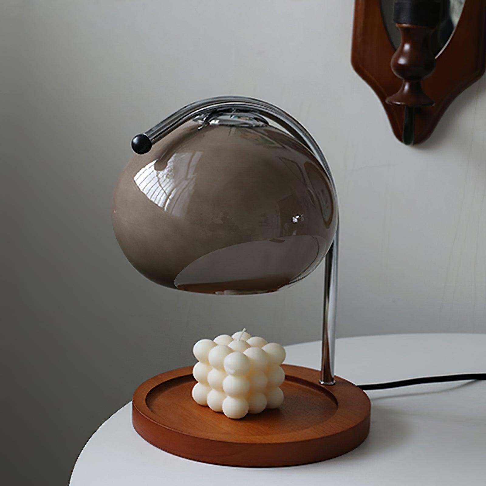 Modern Bauhaus Glass Candle Warmer Table Lamp K497
