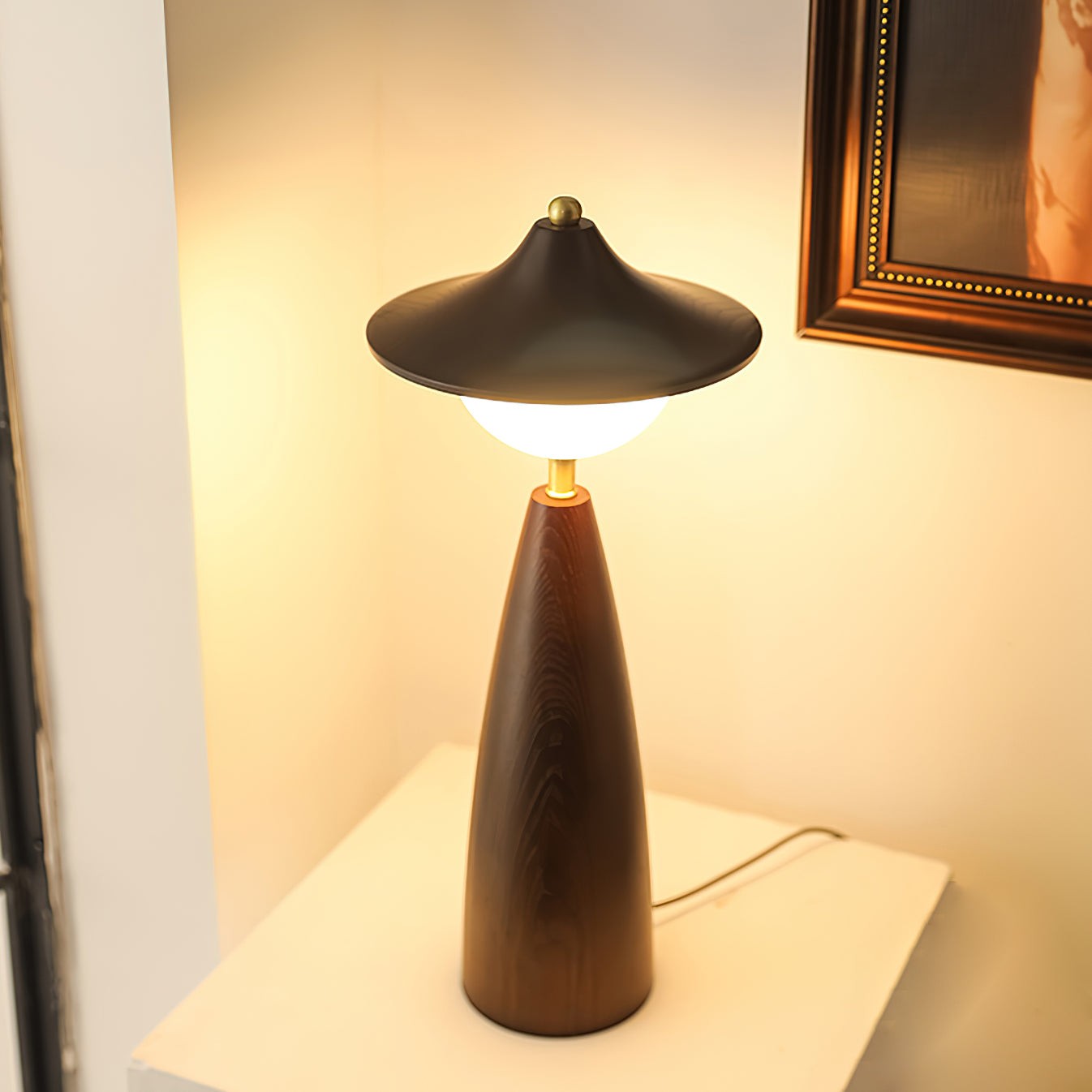 French Retro LED Bedside Table Lamp for Bedroom K719