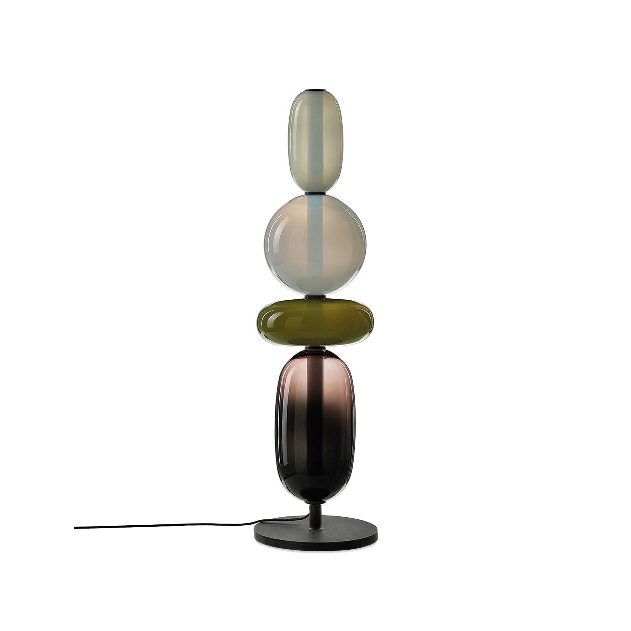 Nordic Minimalist Creative Luxury Gourd Glass Table Lamp K291