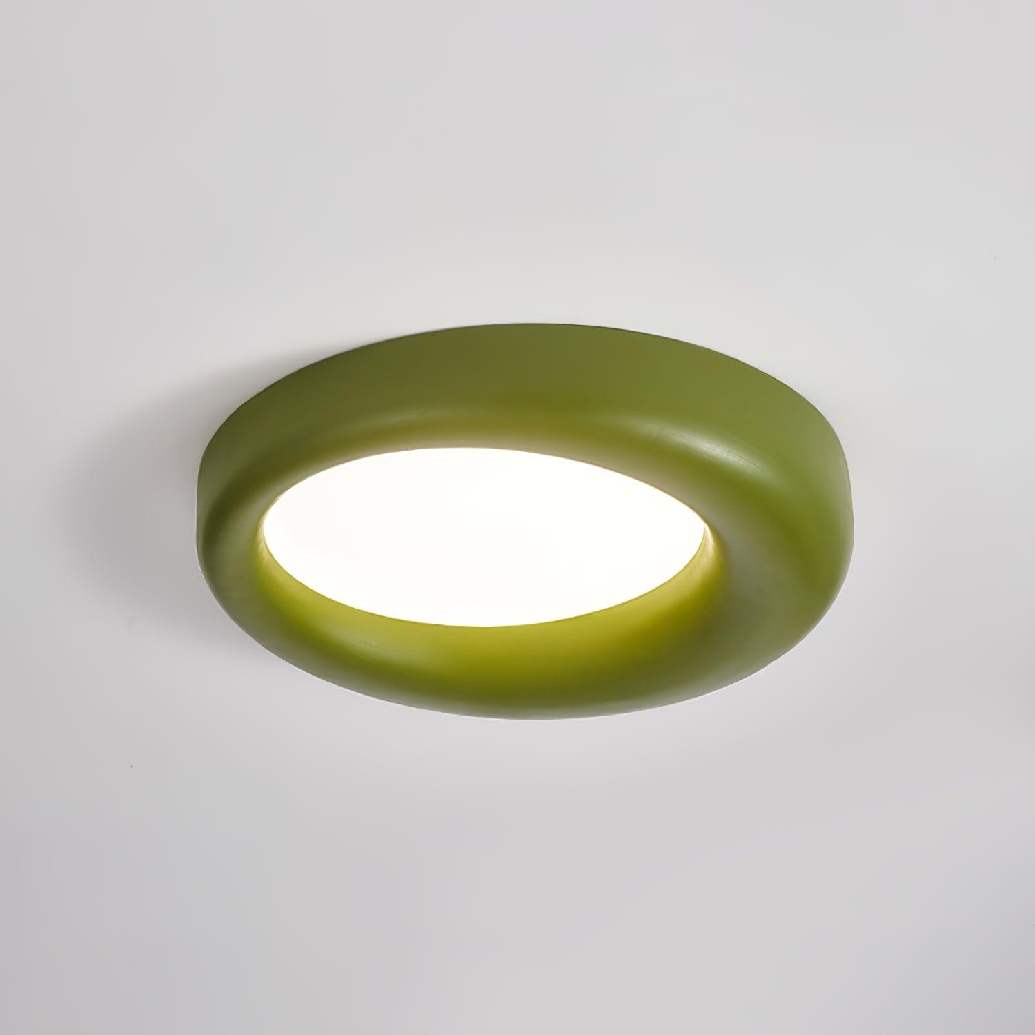 Center Offset Concentric Circle Acrylic Ceiling Lamp K2372
