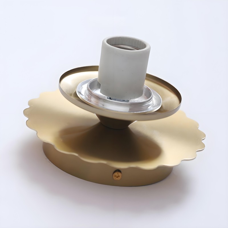 Marshmallow Glass Ball Wall Sconce K166