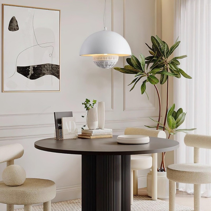 Semi Circular Metal Pendant Lamp K553