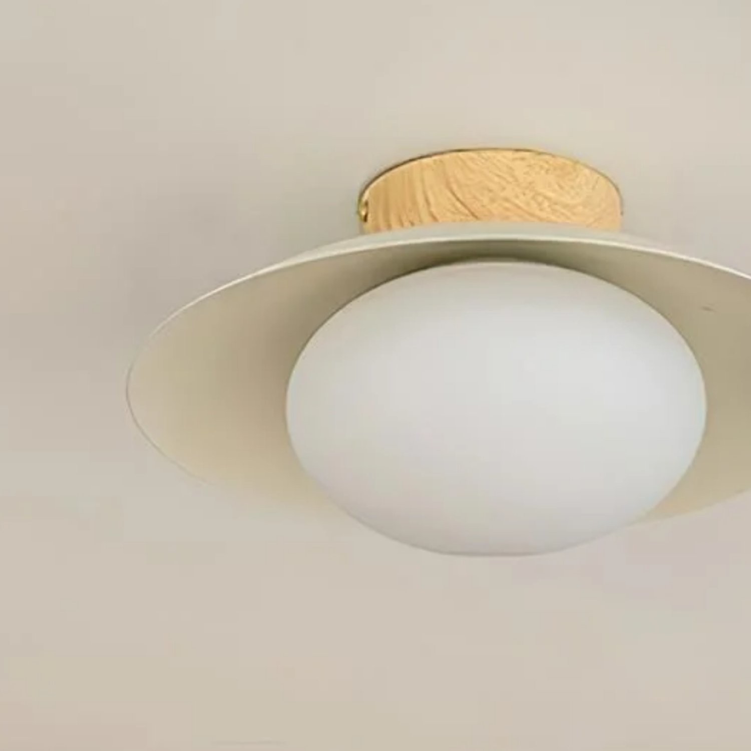 Oribela Modern Globe Ceiling Light - Timeless Style Fixture for Hallway and Living Area K2085