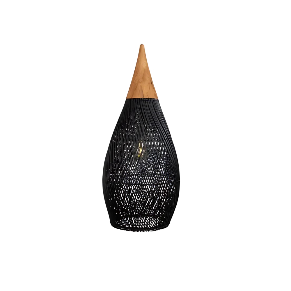 Handmade Rattan Tapestry Pendant Light D839